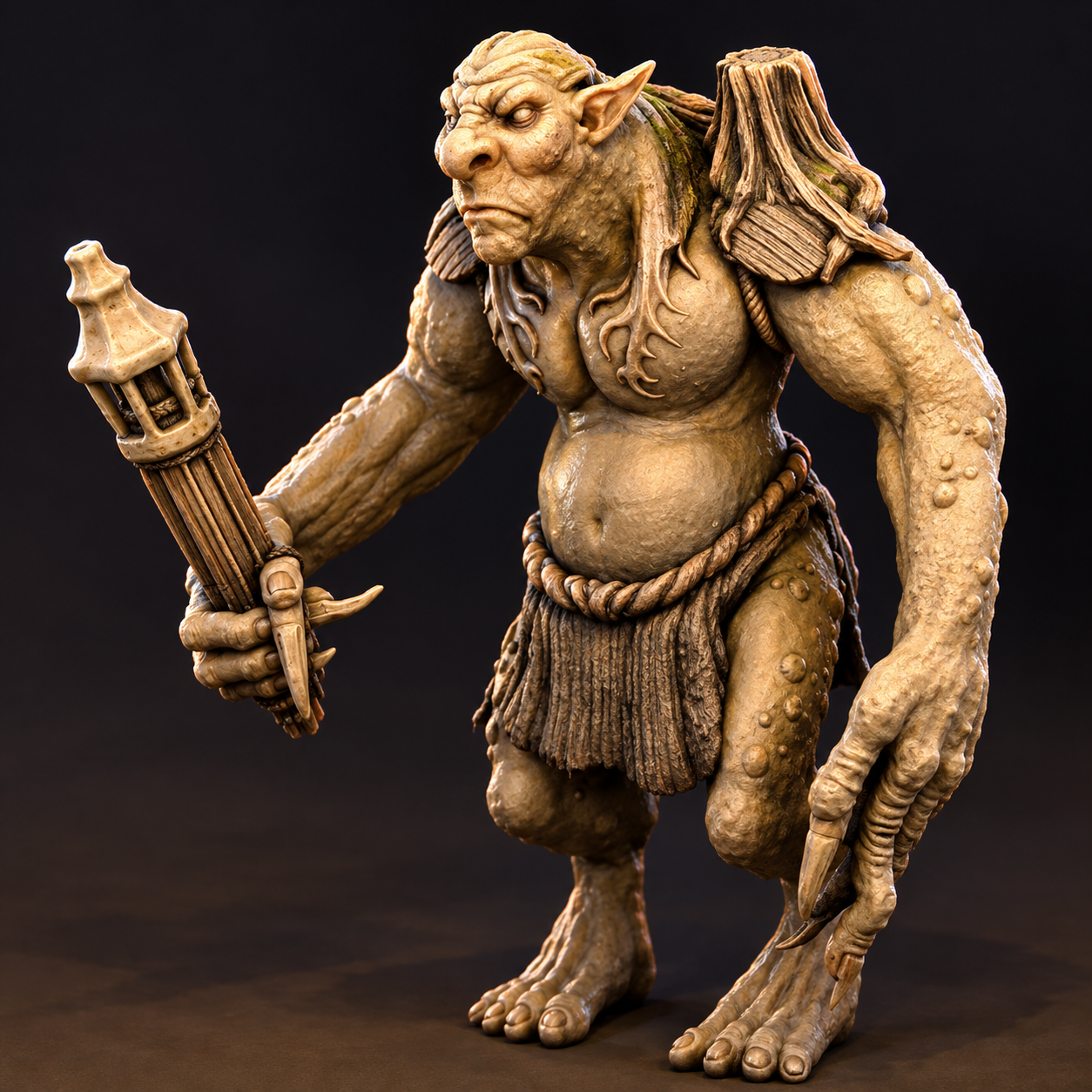Lemon the Troll miniature